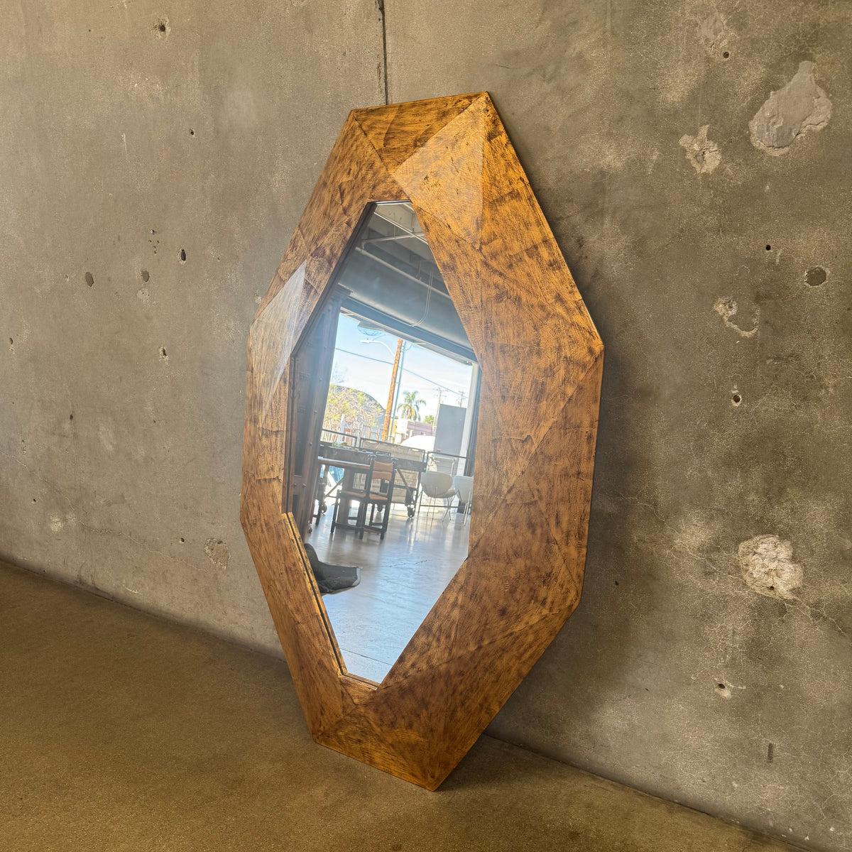 Vintage Christopher Guy Geometric Mirror
