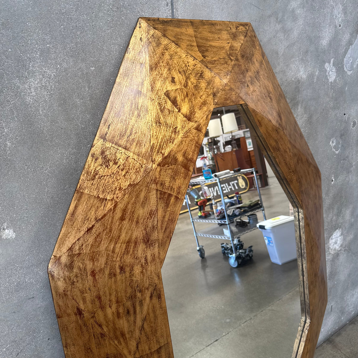 Vintage Christopher Guy Geometric Mirror