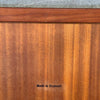 Solid Teak Vintage Danish Hand Sculpted Nesting Tables Set of 3