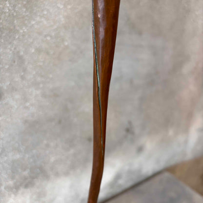 Hessel Studio Copper Candlestick "Callista"