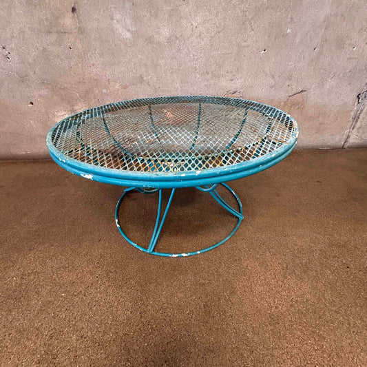 Mid Century Modern Homecrest Lazy Susan Patio Table