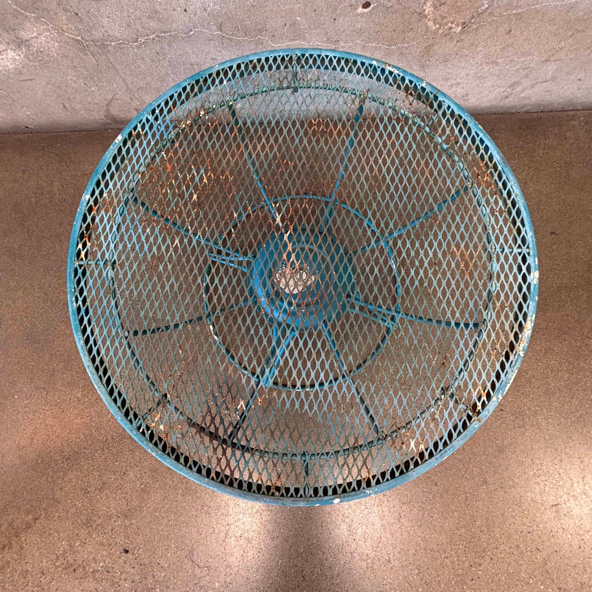 Mid Century Modern Homecrest Lazy Susan Patio Table
