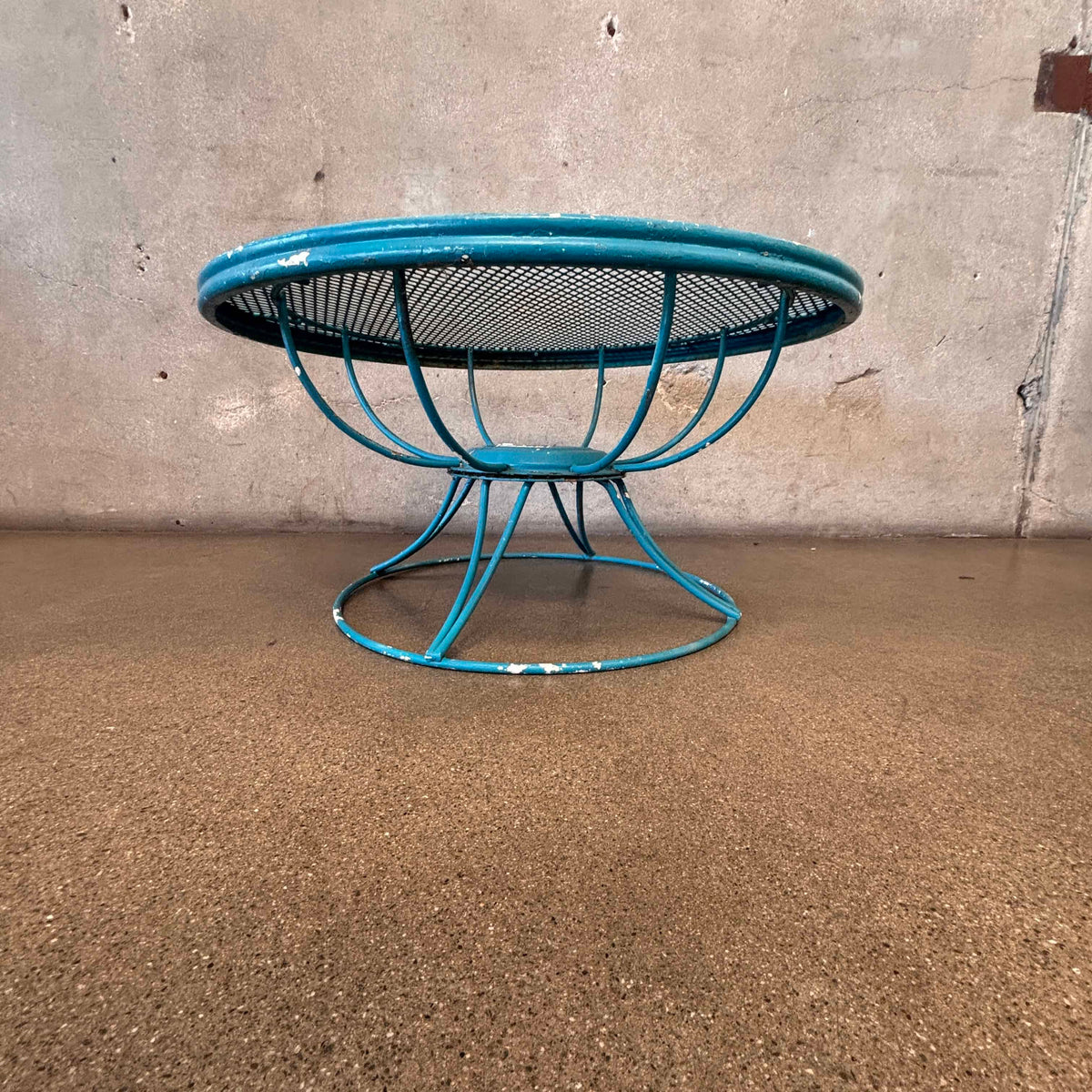 Mid Century Modern Homecrest Lazy Susan Patio Table