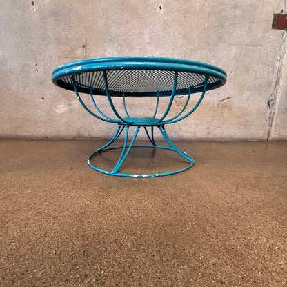 Mid Century Modern Homecrest Lazy Susan Patio Table