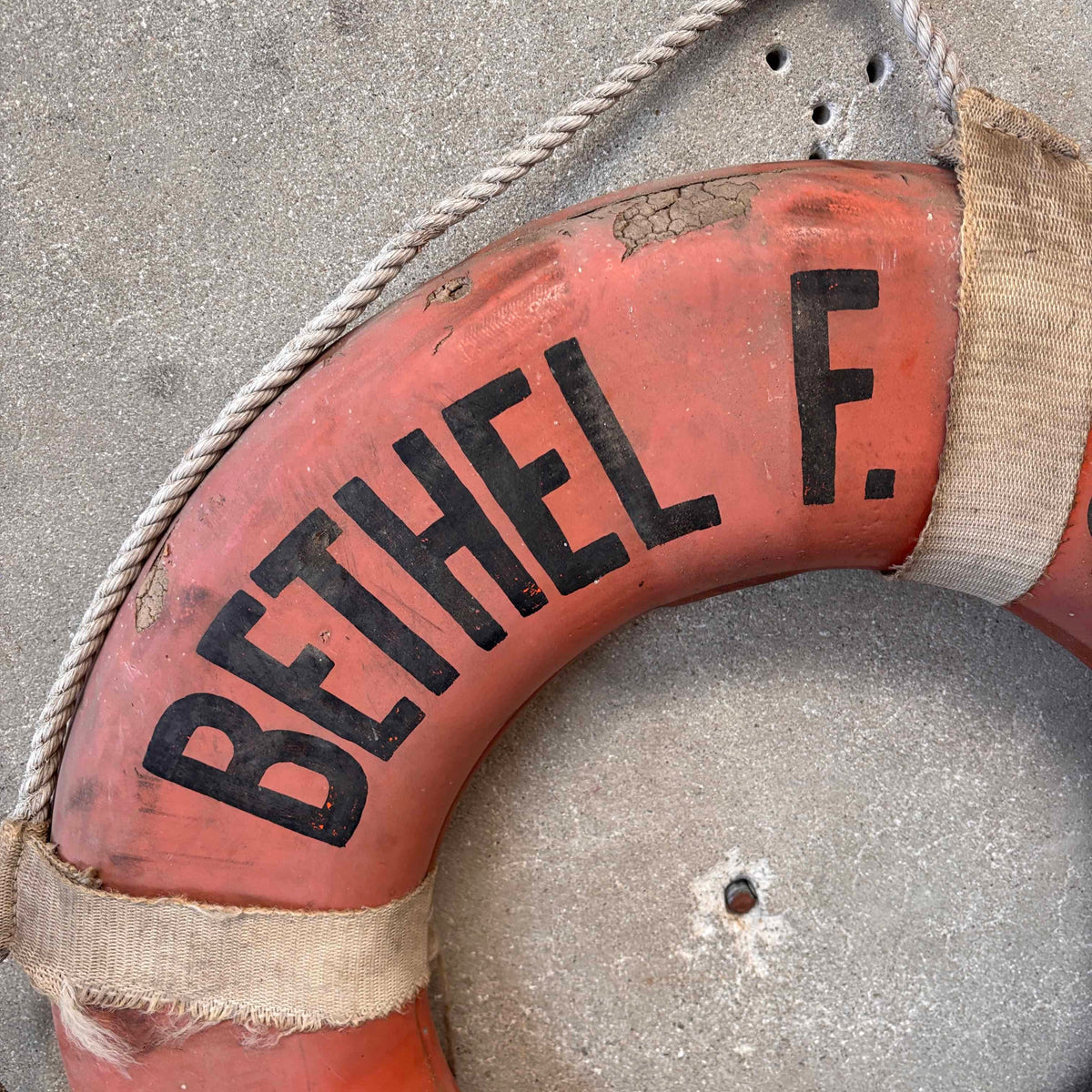 Life Saver Ring Bethe F. Gifford L.A. City #4