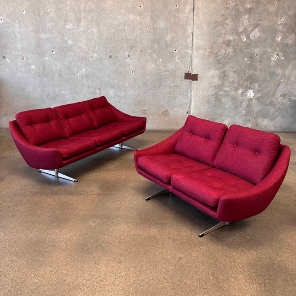 Set of Overman Pod Sofa & Love Seat