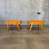 John Keal Side Tables for Brown Saltman C. 1955