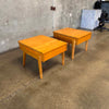 John Keal Side Tables for Brown Saltman C. 1955