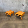John Keal Side Tables for Brown Saltman C. 1955