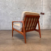 Vintage 1960's Teak Lounge Chair Made in Japan