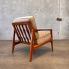 Vintage 1960's Teak Lounge Chair Made in Japan