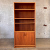 1970's Danish Teak Book Shelf w/ Doors #2