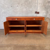 D Scan Mid Century Modern Teak Credenza