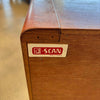 D Scan Mid Century Modern Teak Credenza