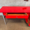 1950's Mid Century Modern Desk w/ Walnut Chair