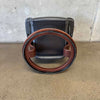 Grey Leather Ekornes Recliner