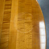 Vintage Round Dining Table w/ Butcher Block Top