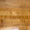 Vintage Round Dining Table w/ Butcher Block Top