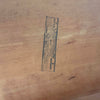 Vintage Round Dining Table w/ Butcher Block Top