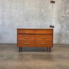 Mid Century Six Drawer Dresser