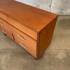 Mid Century Six Drawer Dresser