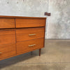 Mid Century Six Drawer Dresser