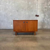 Mid Century Modern Walnut Cabinet by Stow Davis