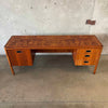 Mid Century Modern Walnut / Burl Desk by Glenn of California