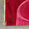Mid Century Modern Abstract Painting Signed Oil on Canvas