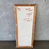 Mid Century Modern Abstract Painting Signed Oil on Canvas