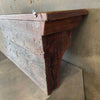 Primitive Solid Oak Coat Rack