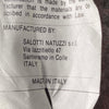 Italian Black Leather Sectional Sofa Couch by Salotti Natuzzi