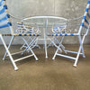 Brown Jordan Patio Set w/ Glass Top Table & 4 Chairs