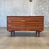 Mid Century Walnut Dresser by Stanley