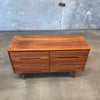 Mid Century Walnut Dresser by Stanley