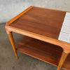Mid Century Modern Walnut Side Tables by Lane Cosmopolitan Line