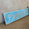 "Pacific Ave" California Street Sign Venice Beach