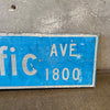 "Pacific Ave" California Street Sign Venice Beach