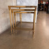 Post Modern 1970's Set of 3 Nesting Tables