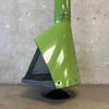 Mid Century Modern Rare Green Majestic "Firehood" Fireplace