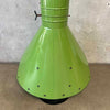 Mid Century Modern Rare Green Majestic "Firehood" Fireplace