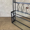 Iron & Glass Bakers Rack