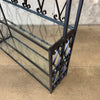 Iron & Glass Bakers Rack