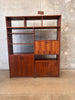 1960's Mid Century Modern Walnut Room Divider