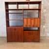 1960's Mid Century Modern Walnut Room Divider