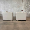 Pair of Bernhardt Leather Club Chairs