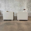 Pair of Bernhardt Leather Club Chairs