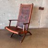 1960's Vintage Folding Chair by Angel I. Pazmine for Muebles De Estilo