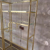 Pair of D.I.A. Brass and Glass Etagere Circa 1970's