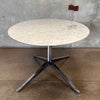 Carrera Marble X-Bases Florence Knoll Table #2